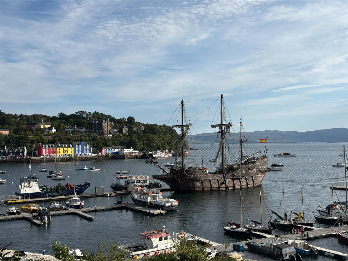 no t36 galeon andalucia in tobermory