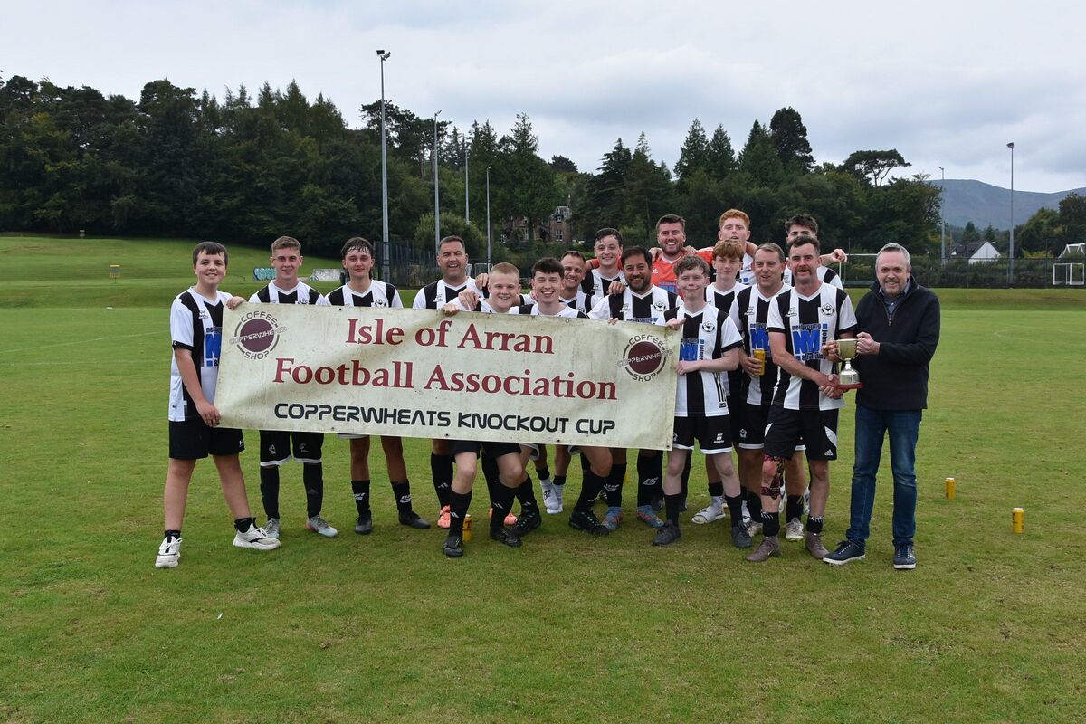 Lamlash end campaign on a high with Copperwheat Cup