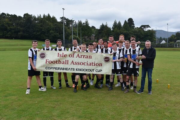 Lamlash end campaign on a high with Copperwheat Cup