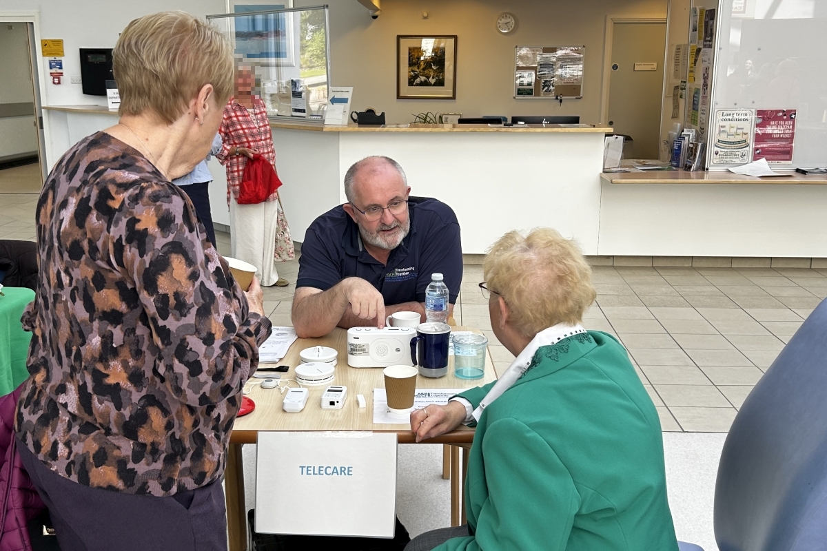 Successful event to help Lochgilphead seniors remain independent