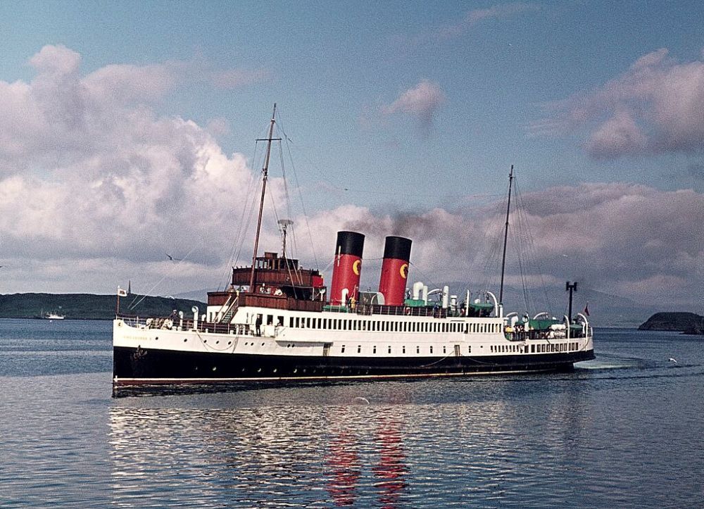 NO T37 Oban to celebrate 100 years of much loved King George V steamer 05 TS King George V pictured sailing on Scotlands west coast. The vessel became a mainstay of Oban based cruising web NO T37 Oban to celebrate 100 years of much loved King George V steamer 05 TS King George V pictured sailing on Scotlands west coast. The vessel became a mainstay of Oban based cruising web