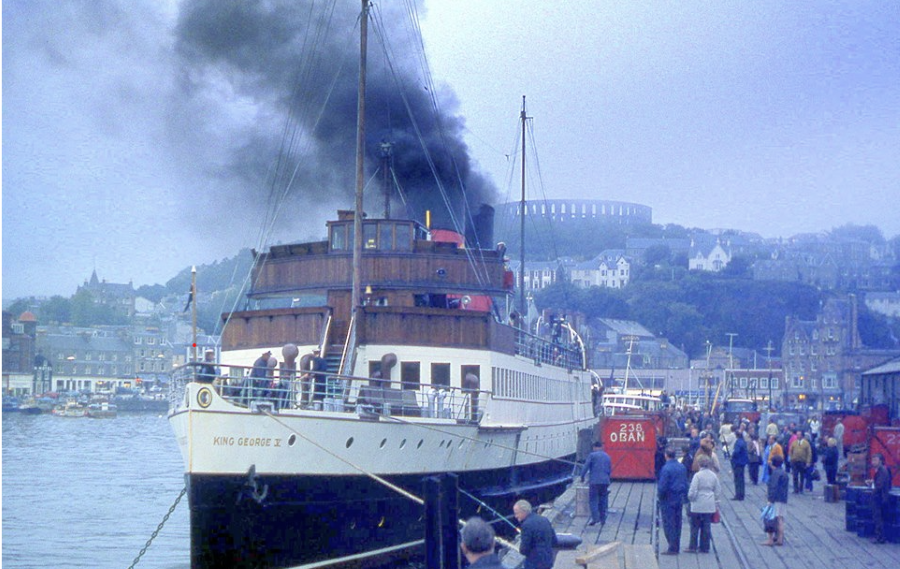 NO T37 Oban to celebrate 100 years of much loved King George V steamer 02 Oban served as the home port for much of TS King George Vs working life web NO T37 Oban to celebrate 100 years of much loved King George V steamer 02 Oban served as the home port for much of TS King George Vs working life web
