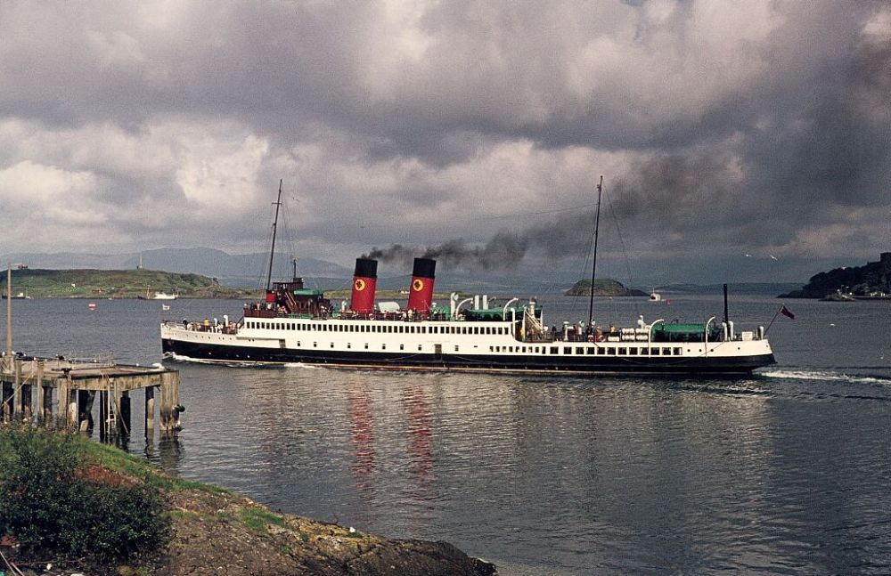 NO T37 Oban to celebrate 100 years of much loved King George V steamer 04 TS King George V pictured during her years as a much loved excursion steamer on Scotlands west coast web