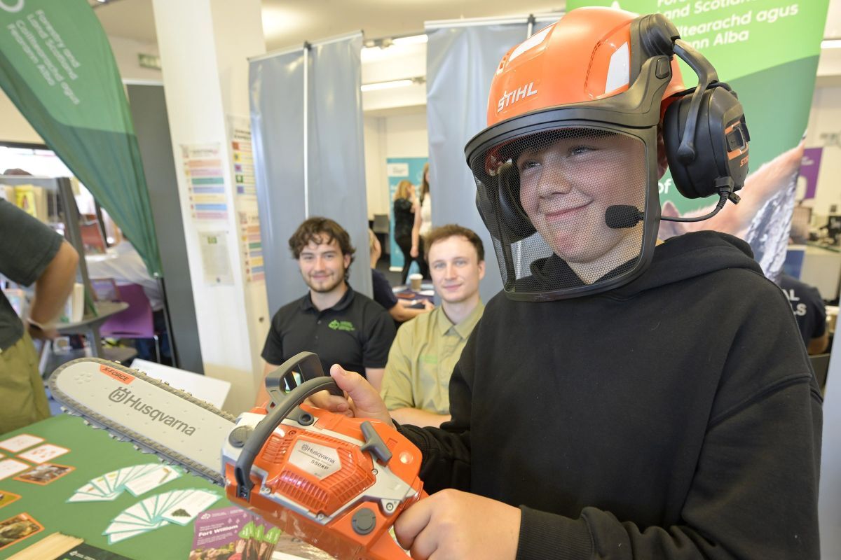 Bright futures on display at bustling Lochaber Careers Fair