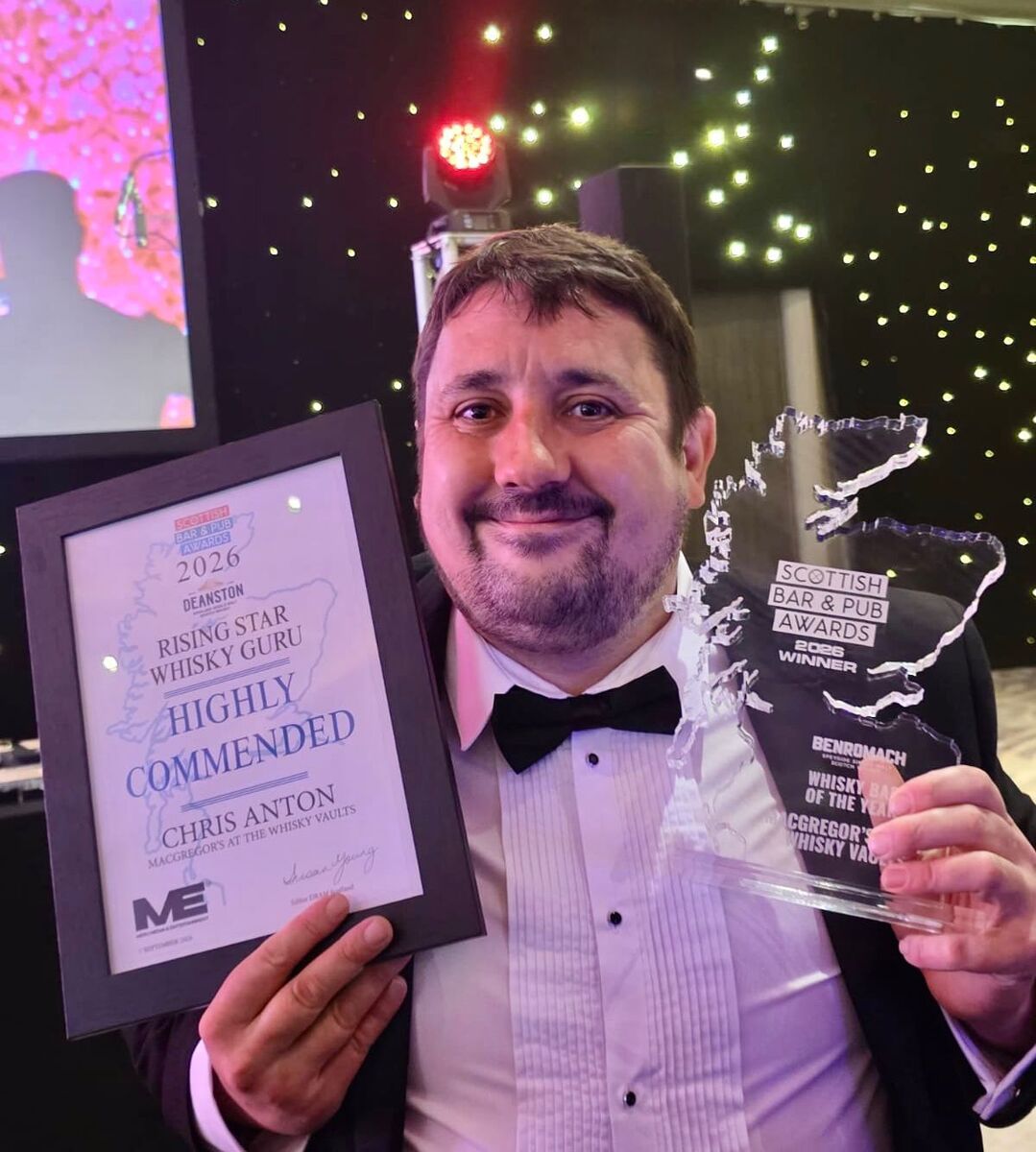 Oban's Whisky Vaults named top of its class at Scottish Bar and Pub Awards