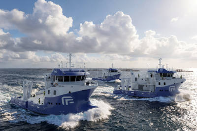 Fr&oslash;y orders three new service vessels from China