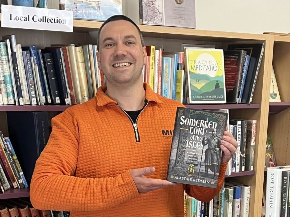 Councillor donates his book to local libraries