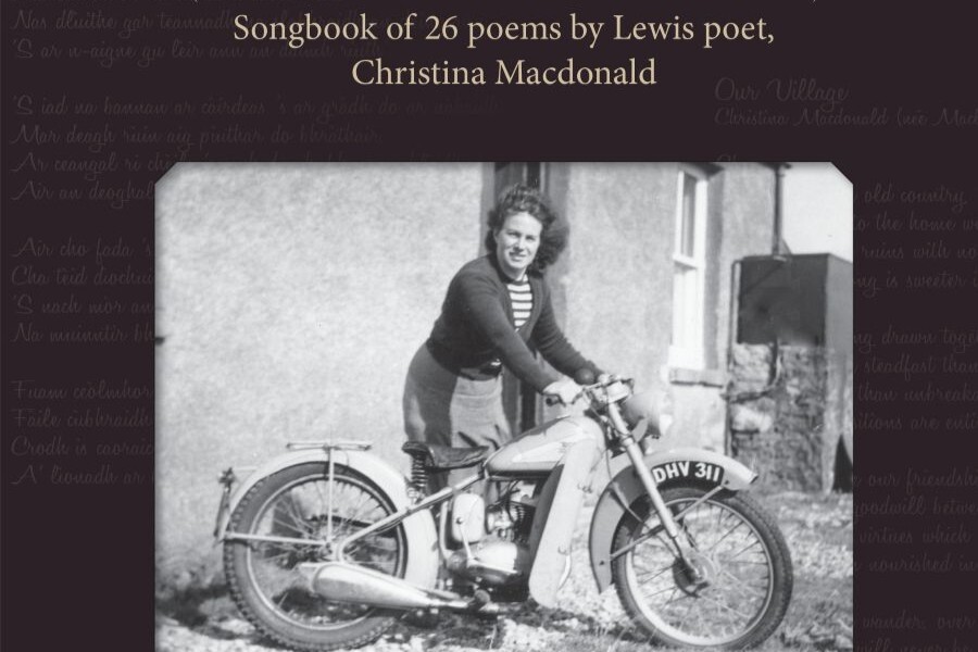 &pound;2,000 boost for new collection of Christina Macdonald&rsquo;s Gaelic songs and poetry