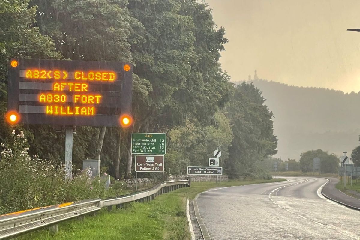 A82 flood closure brings forth deluge of complaints