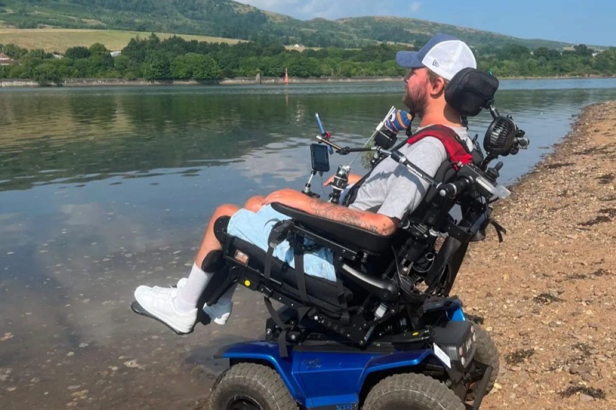 Tetraplegic army veteran to take on Great Glen Way Challenge in chin controlled wheelchair