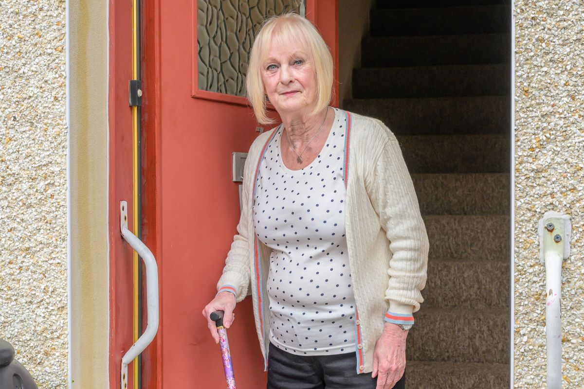 Fort William pensioner fears front door issues could get her in a jam