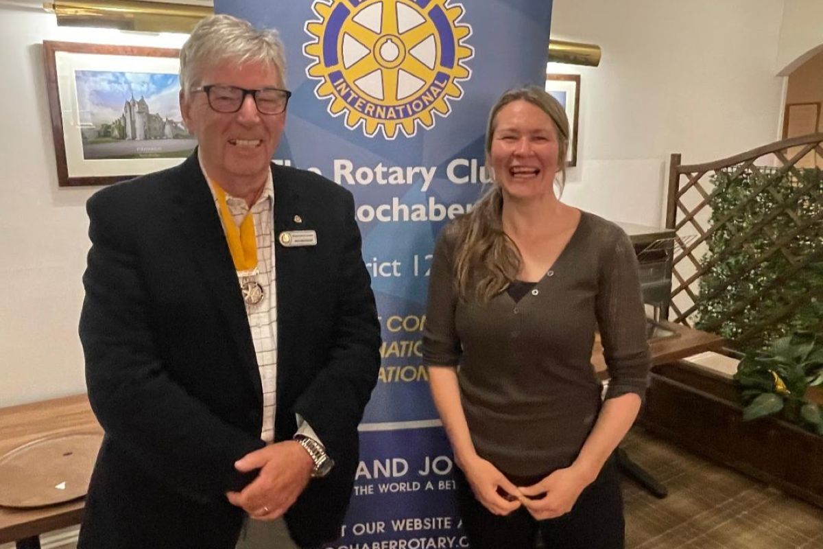 Beaver question gives Rotarians food for thought at lunch meeting