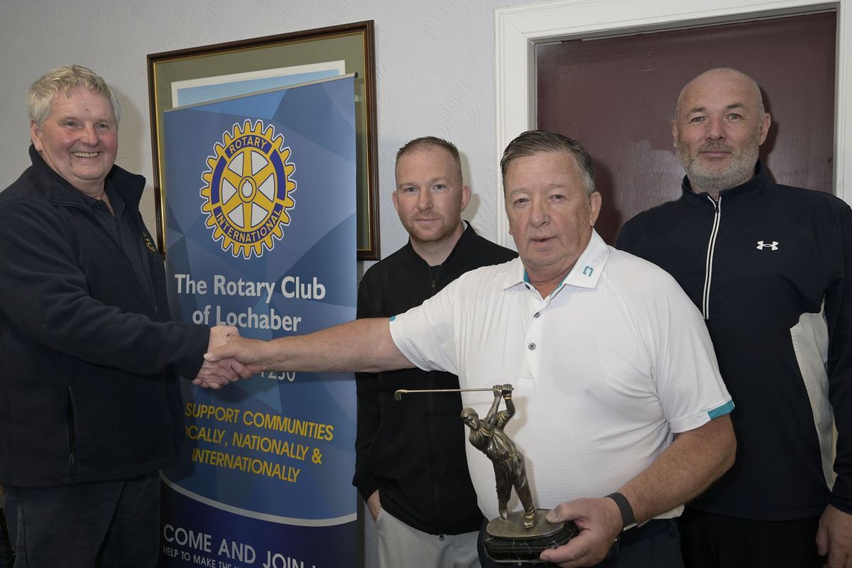 Challenging weather fails to stop play at Rotary Am-Am golf event