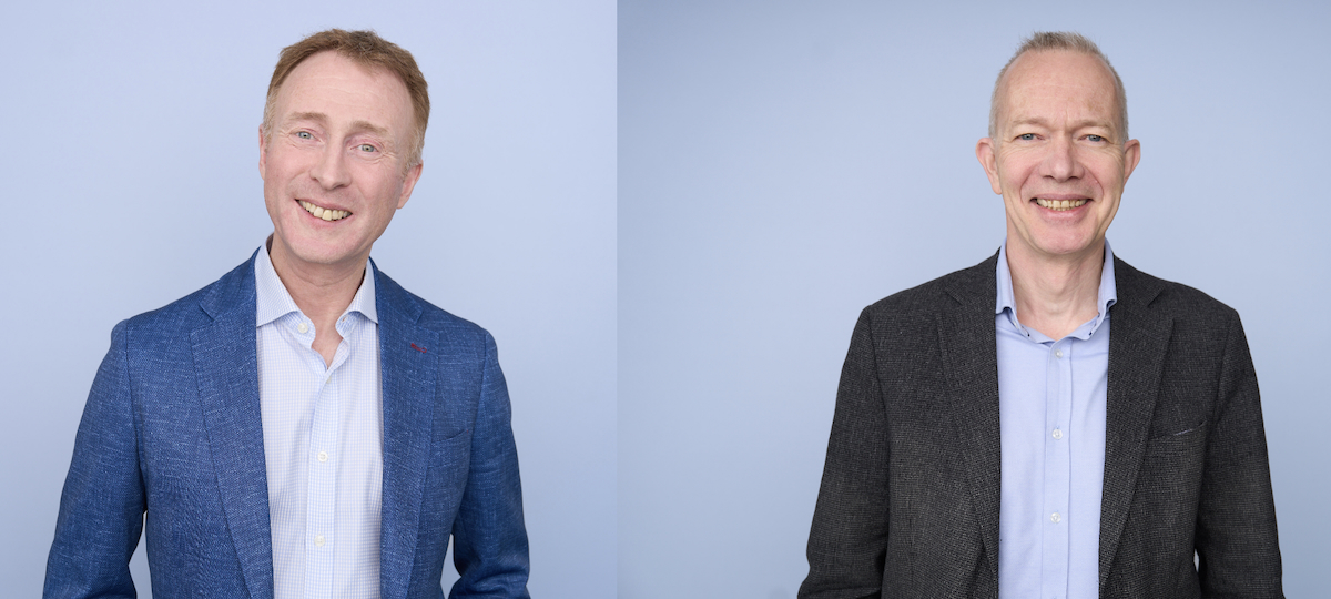 Grant Cumming (L) and Bendik Fyhn Terjesen