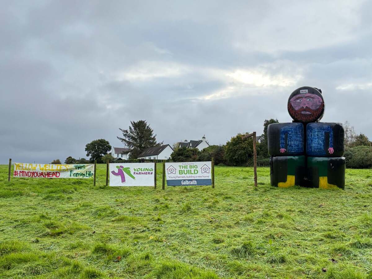 West Coast Today - News - Young Farmers create giant “Callum”