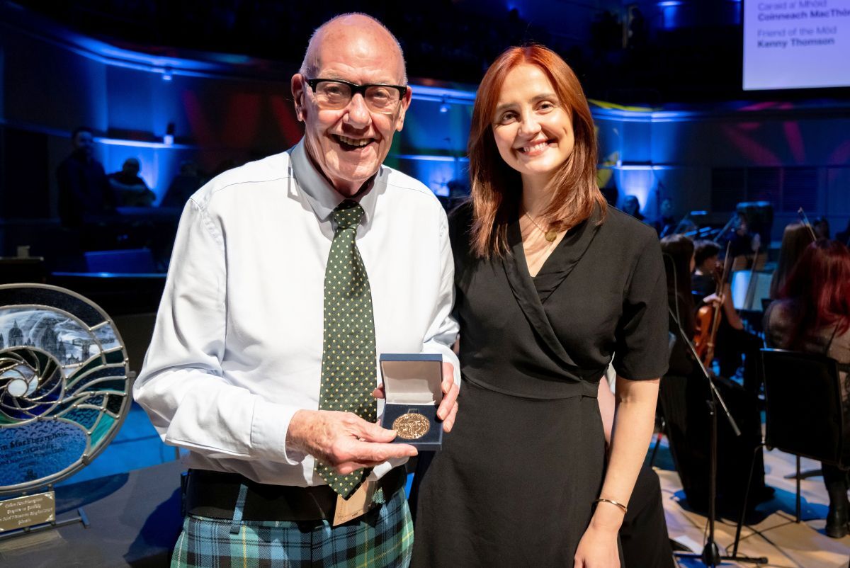 Campbeltown’s Kenny honoured for lifetime of dedication to Gaelic music