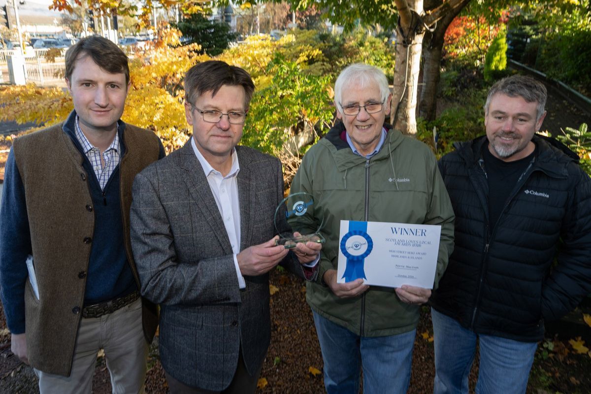 West Coast Today - News - Fort William volunteer named High Street Hero